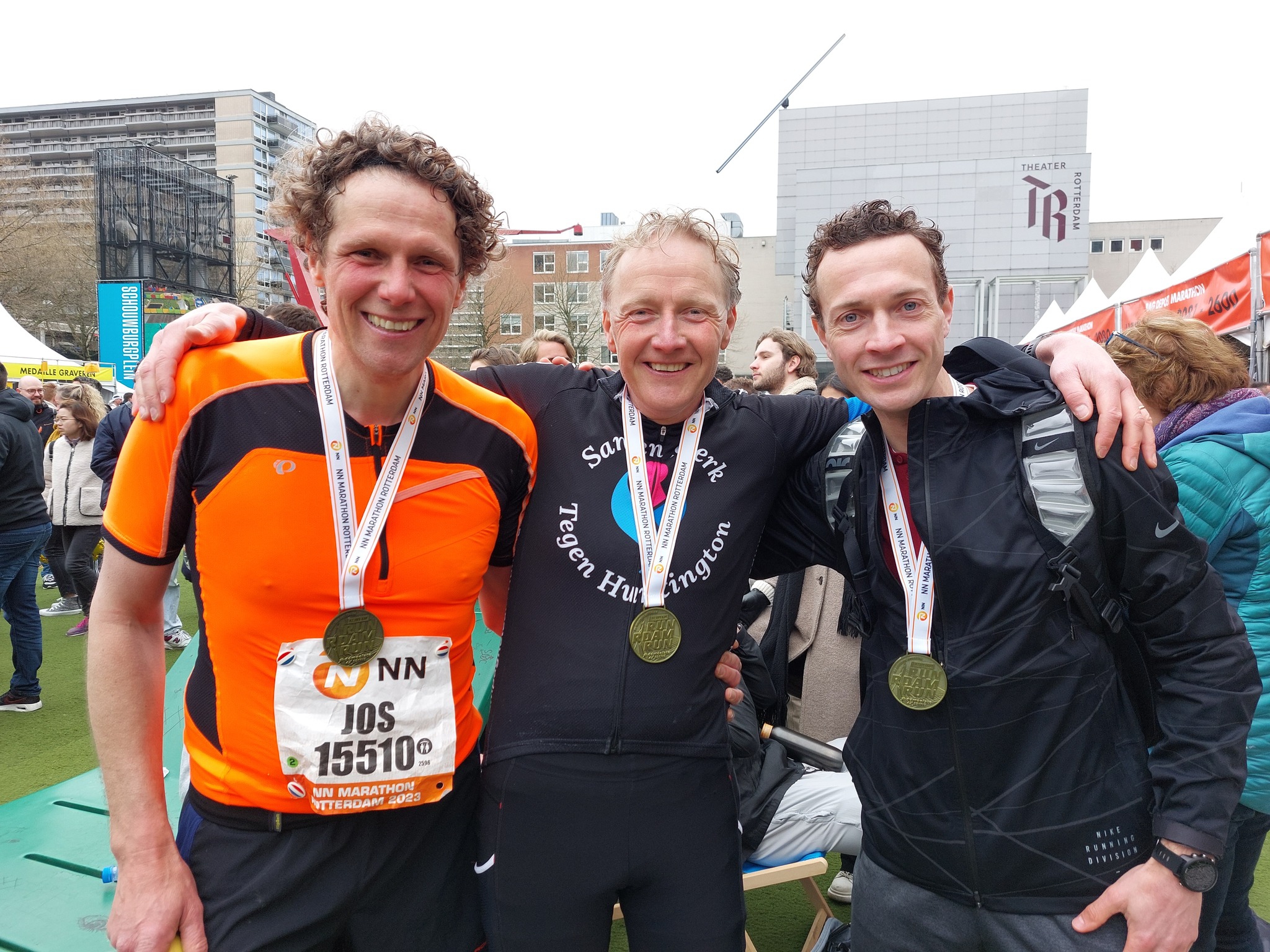 CTH weer volle bak in Marathon Rotterdam demooiste