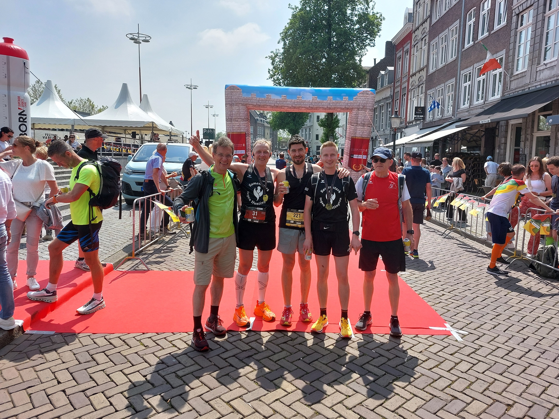 CTH op zijn Romeins in zware Marathon Via Belgica!