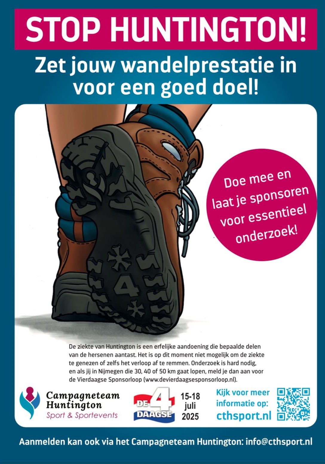 CTH weer in Vierdaagse Nijmegen
