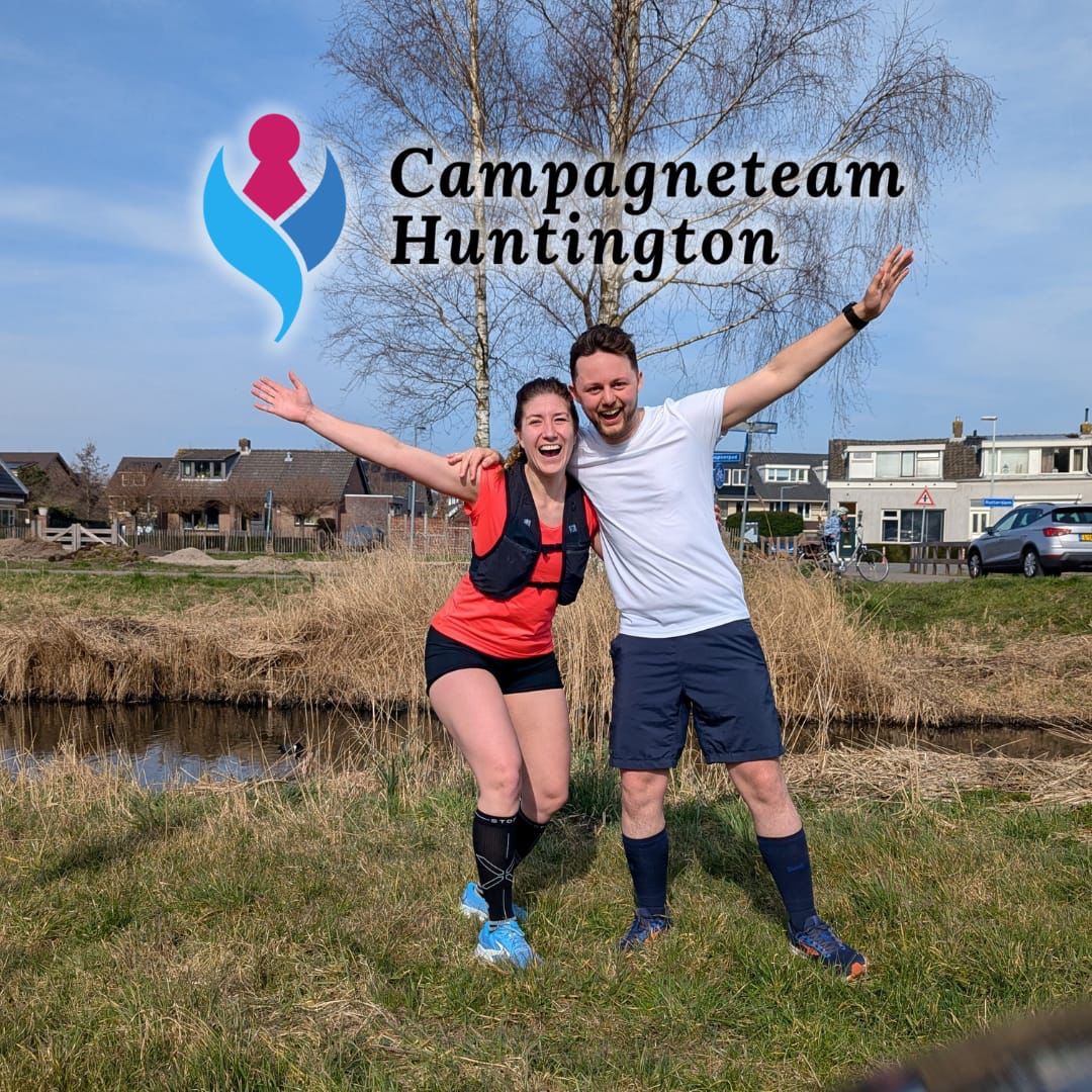 Samen rennen we DeMooiste voor Campagneteam Huntington