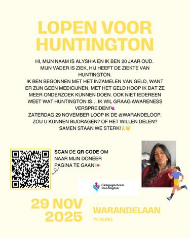 Alyshia loopt in Warandaloop Tilburg