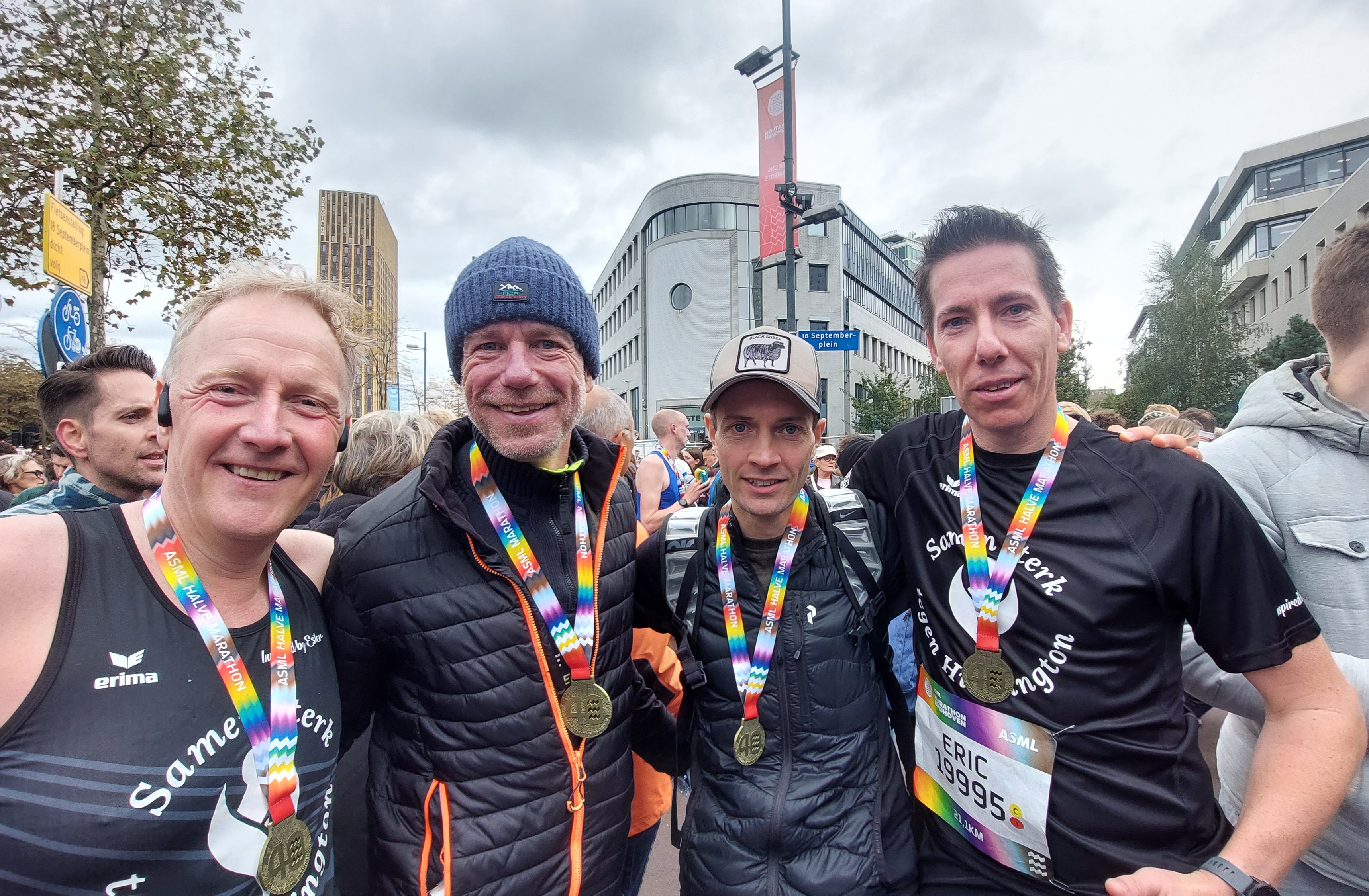 CTH hardlopers in hele en halve Marathon Eindhoven